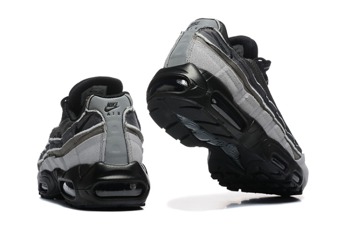[plus-size shoes]@ir Max 95 Black Grey Gradient  Air Cushion Running Shoes 29045571