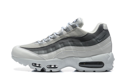 [plus-size shoes]Air Max 95 Grey Gradient  Air Cushion Running Shoes 29045249