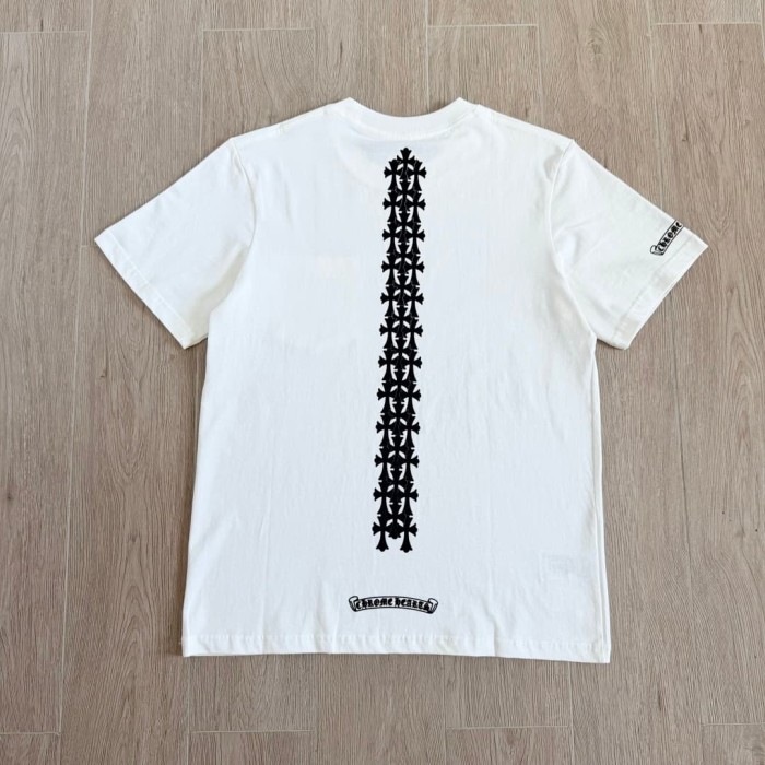1:1 quality version Back Cross Spine Print Tee 2 colors 29045263