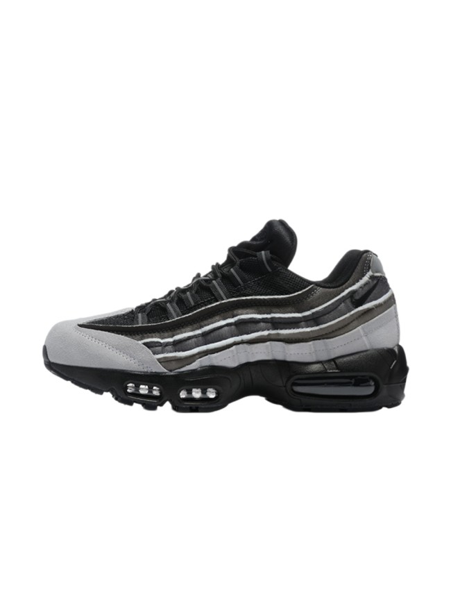 [plus-size shoes]@ir Max 95 Black Grey Gradient  Air Cushion Running Shoes 29045571