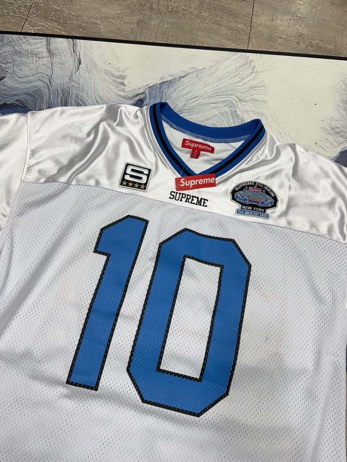 1:1 quality version No.10 Embroidered Appliqué Mesh Knit Soccer Jersey Tee 3 colors 29046101