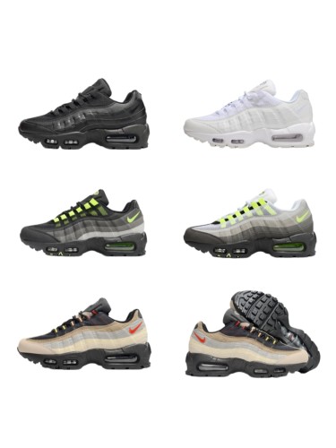 [plus-size shoes]Air Max 95 Breathable  Air Cushion Running Shoes 5 colors 29045533
