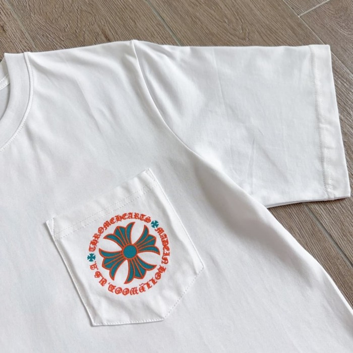 1:1 quality version Miami Limited Orange Cross Print Tee 2 colors 29045264