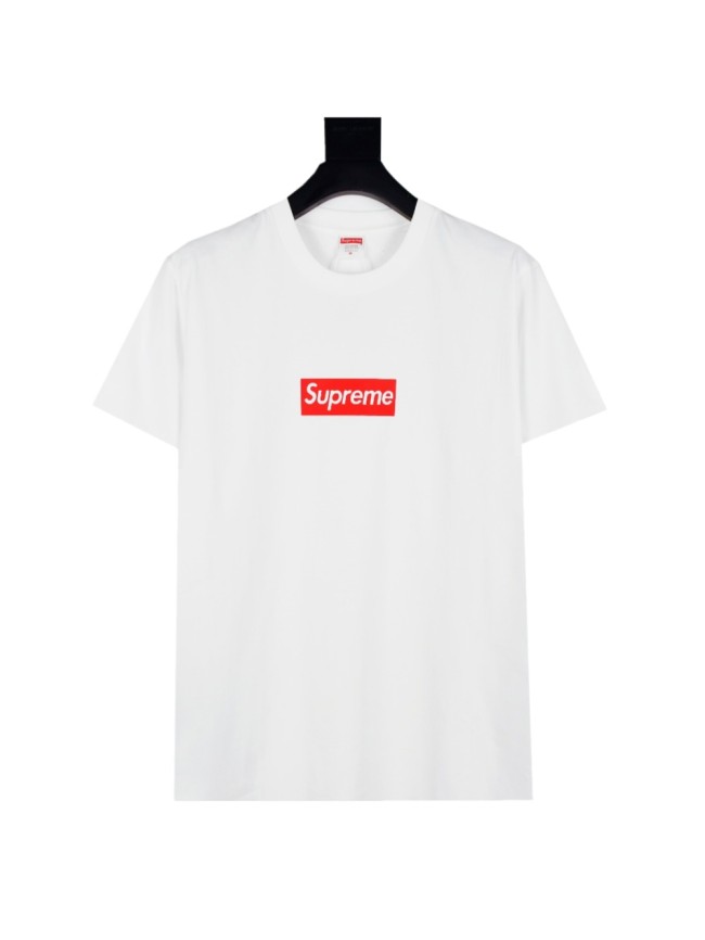 Supreme Red Box Logo White Cotton T-Shirt Tee 29047468