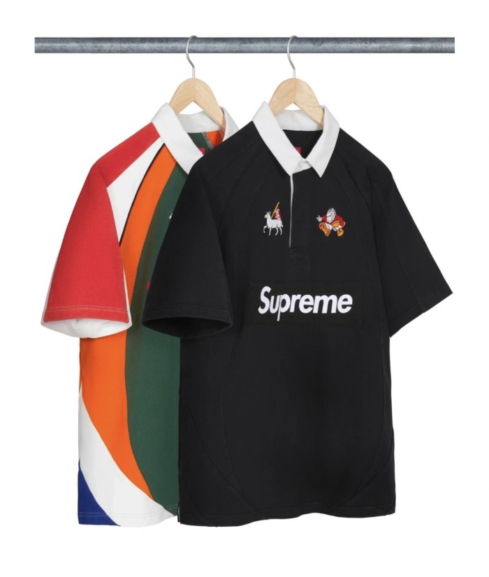 1:1 quality version Contrast Color Logo Cartoon Embroidered American Polo Tee 2 colors 29047409