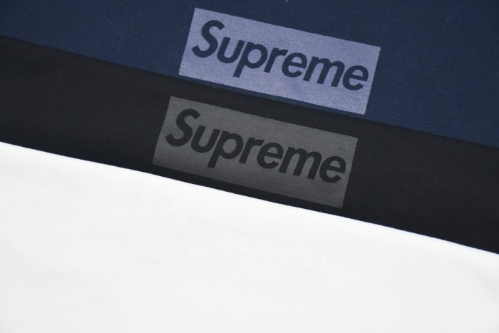 Classic Supreme Monochrome Logo Crew Neck Tee 3 colors 29047423