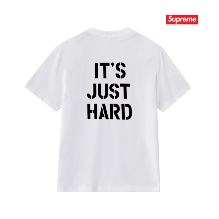 Vintage Washed Letter Print Crew Neck  T-Shirt Tee 5 colors 29047941