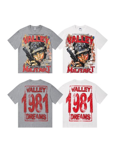 Gun-toting Teen Print Tee 2 colors 29047368