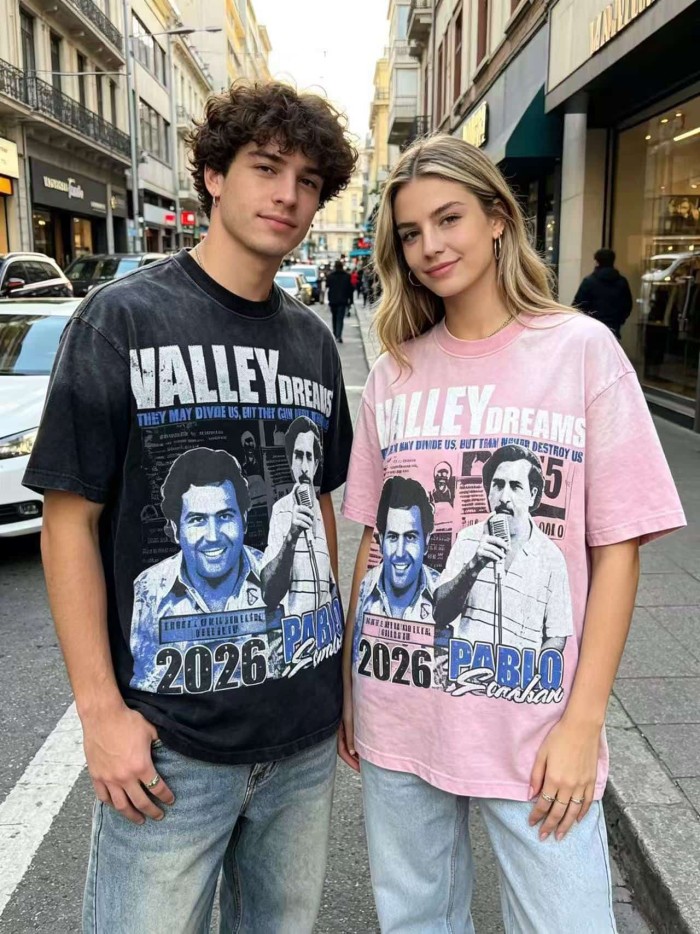 PABLO Figure Print Washed Tee 2 colors 29047370