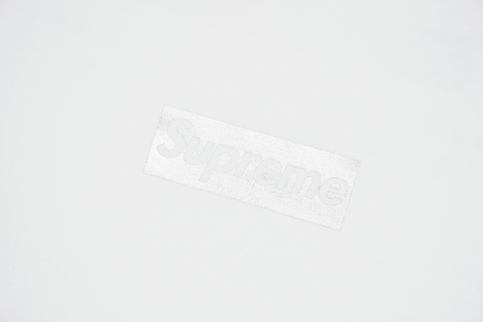 Streetwear Style Subtle Box Logo White Tee 29047477