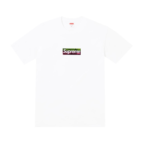 LA Relief Gradient Box Logo White T-Shirt Tee 29047945