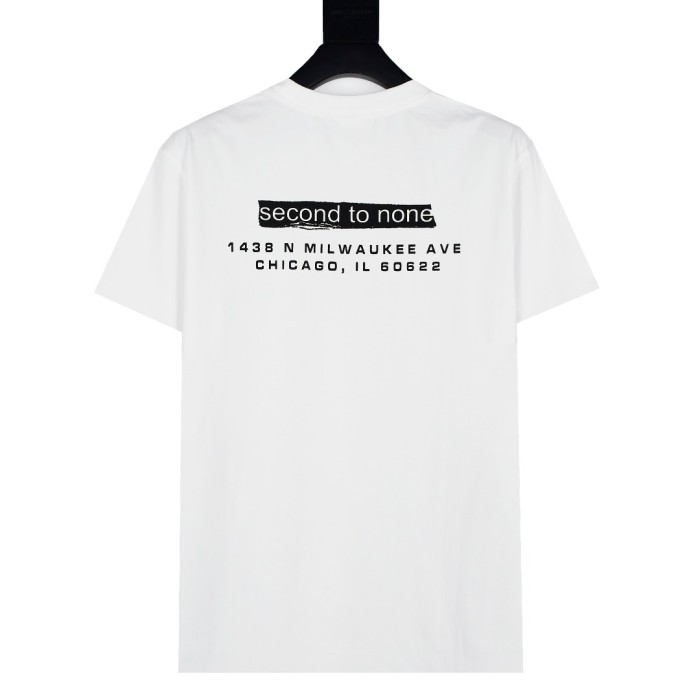 Streetwear Style Subtle Box Logo White Tee 29047477
