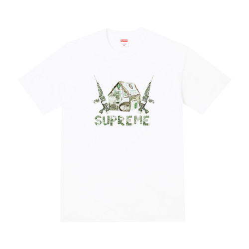 Money House & Guns Print T-Shirt Tee 2 colors 29047921