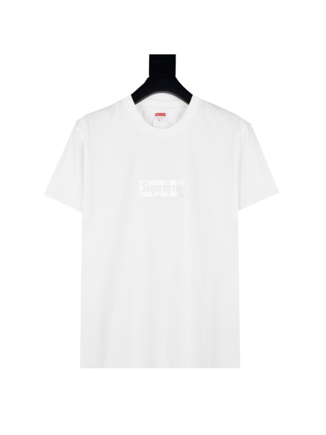 Streetwear Style Subtle Box Logo White Tee 29047477