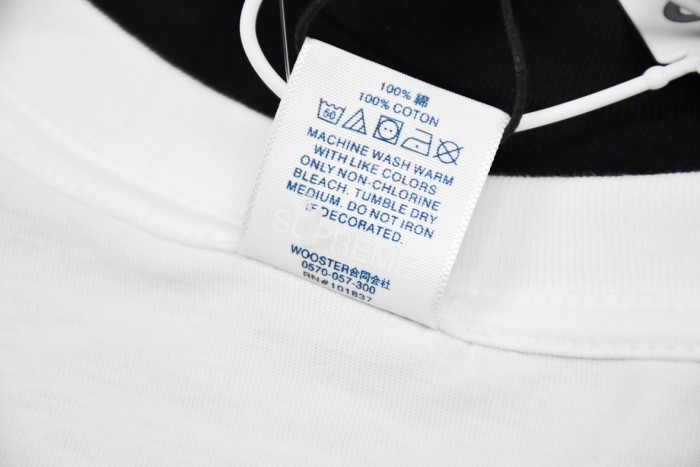 Tartan Plaid Box Logo Crew Neck Tee 2 colors 29047427