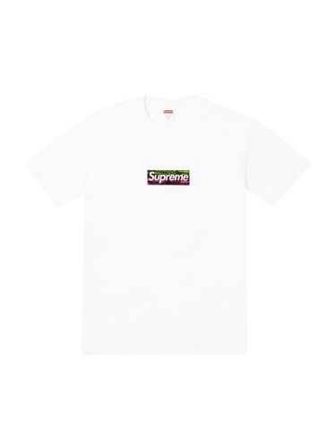 LA Relief Gradient Box Logo White T-Shirt Tee 29047945