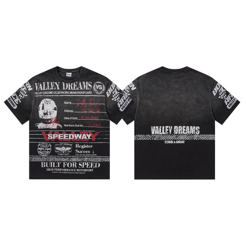 Racing Membership Card Print Washed Tee 29047379