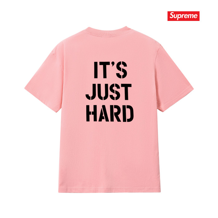 Vintage Washed Letter Print Crew Neck  T-Shirt Tee 5 colors 29047941