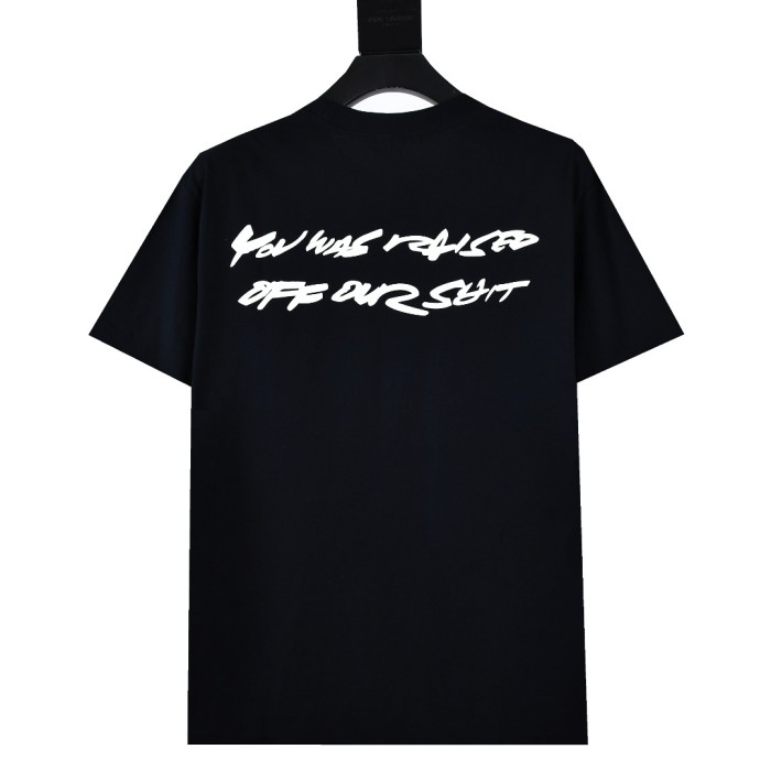 You Was Raised  Printed Logo Graphic Cotton Tee 2 colors 29047419