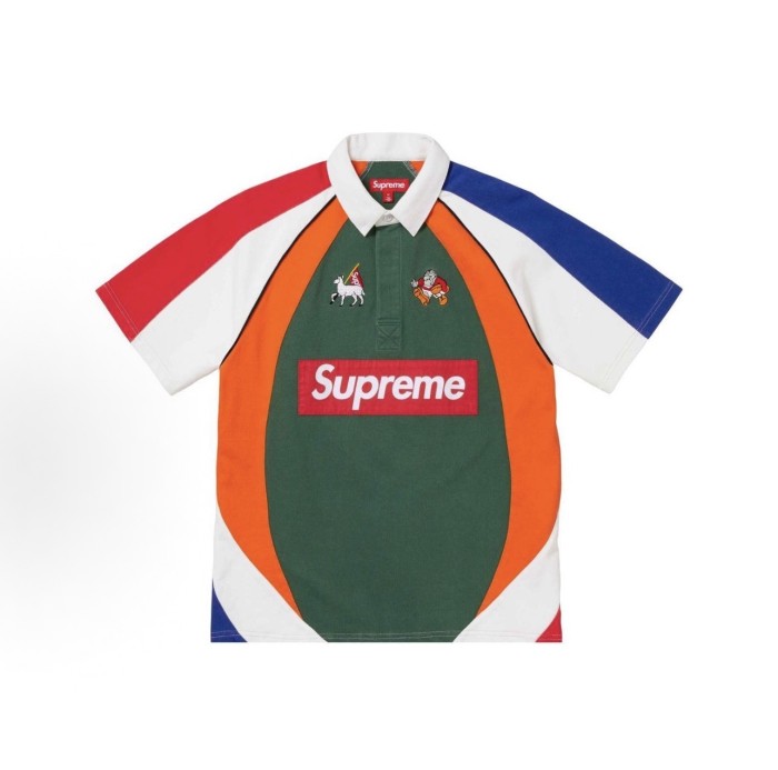 1:1 quality version Contrast Color Logo Cartoon Embroidered American Polo Tee 2 colors 29047409
