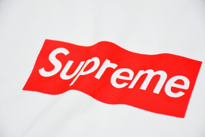 Supreme Red Box Logo White Cotton T-Shirt Tee 29047468