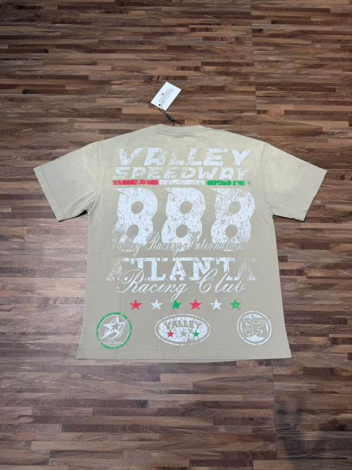 Red Racing Helmet Print Washed Tee 2 colors 29047371
