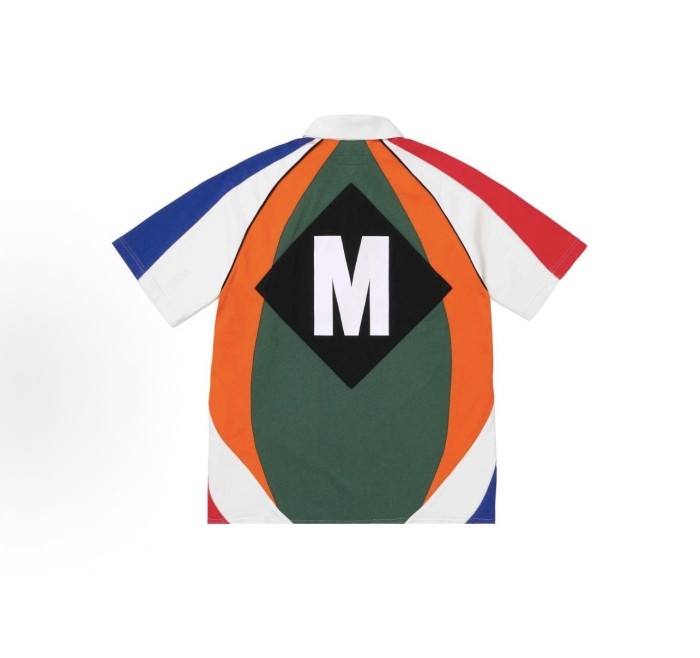 1:1 quality version Contrast Color Logo Cartoon Embroidered American Polo Tee 2 colors 29047409