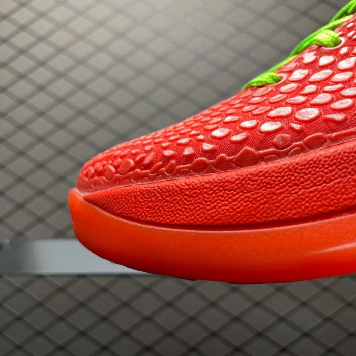 [plus-size shoes]1:1 quality version Kobe 6 Protro “Reverse Grinch” Basketball Shoes 29053517