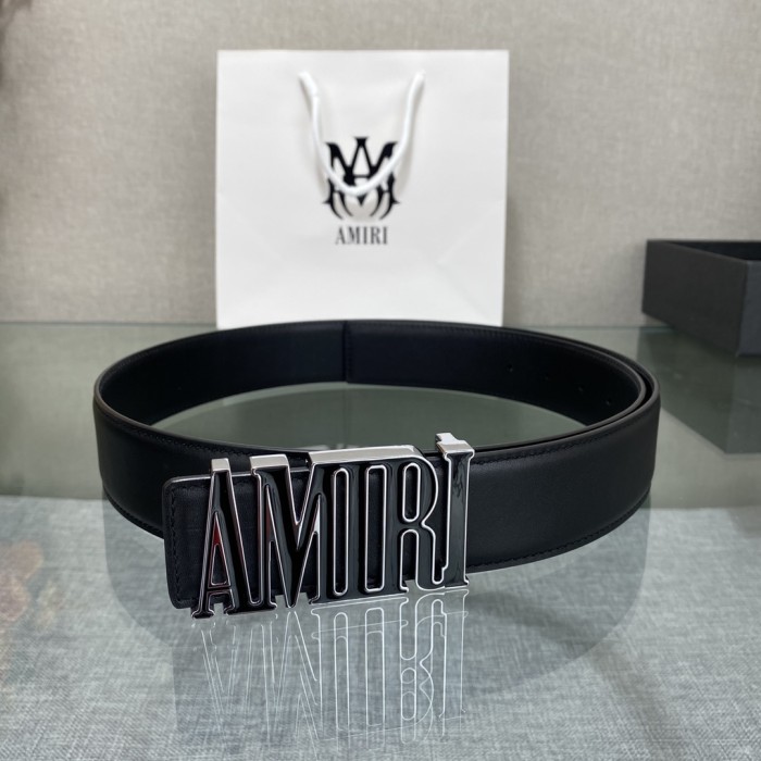 1:1 quality version Openwork Letter Buckle Belt 2 colors【Width 3.8 cm】28661037