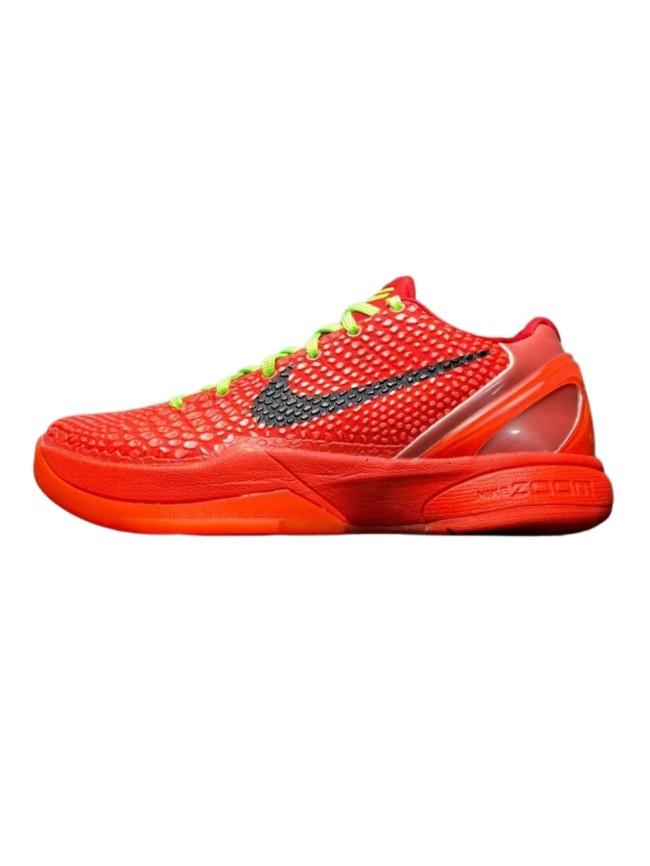 [plus-size shoes]1:1 quality version Kobe 6 Protro “Reverse Grinch” Basketball Shoes 29053517