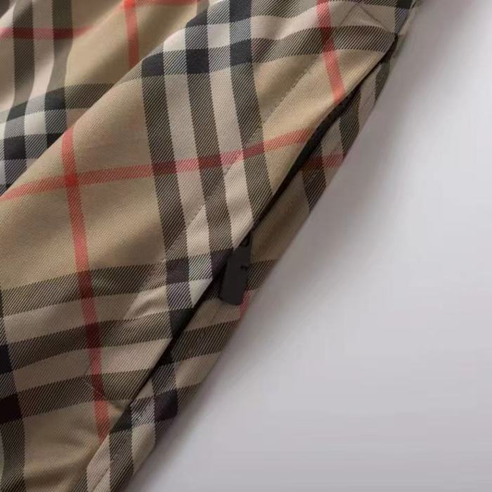 1:1 quality version Classic plaid cross jacquard drawstring casual shorts 2 colors 28967973