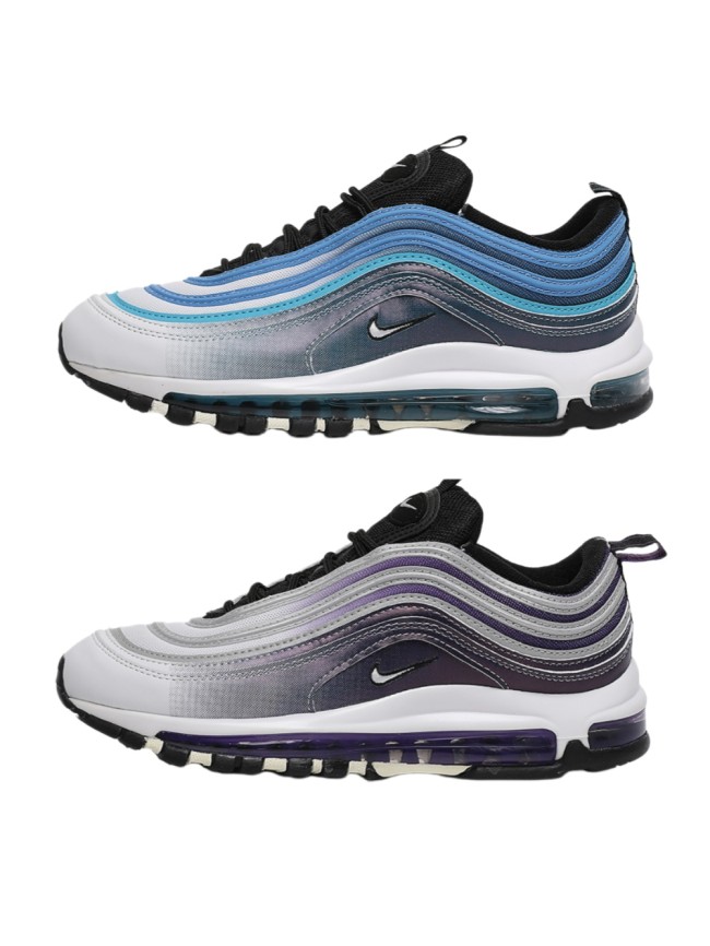 Air Max 97 Gradient Ombre Wave Line Bullet-Shaped Air Cushion Sneakers 2 colors 29064388
