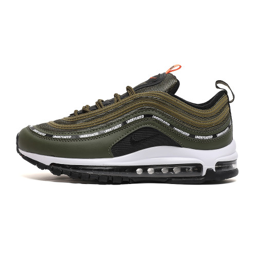 Air Max 97 Olive Green Black Undefeated Logo Tape Full-Length Air Cushion Sneakers 29062824