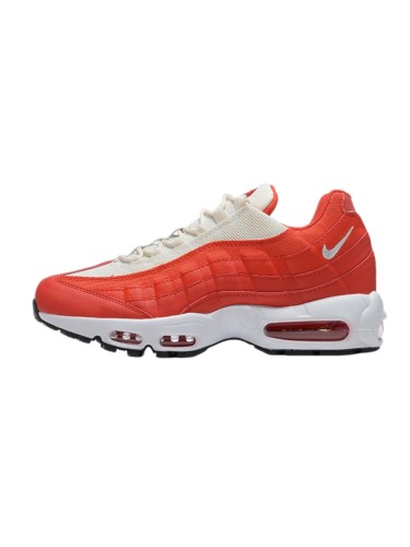 [plus-size shoes]Air Max 95 Red White Gradient Wave Strip Streetwear Running Shoes 29066531