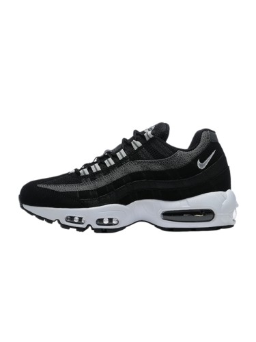 [plus-size shoes]Air Max 95 Black White Gradient Safari Print Running Shoes 29066651