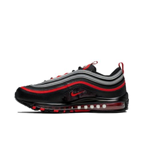 Air Max 97 Black Red Silver Reflective Strip Full-Length  Air Cushion Sneakers 29064400