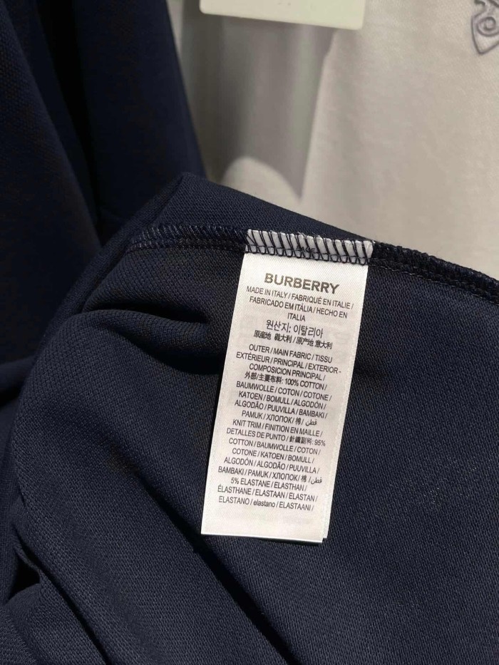 1:1 quality version Check Placket Embroidered Polo Tee 8 colors 29069300