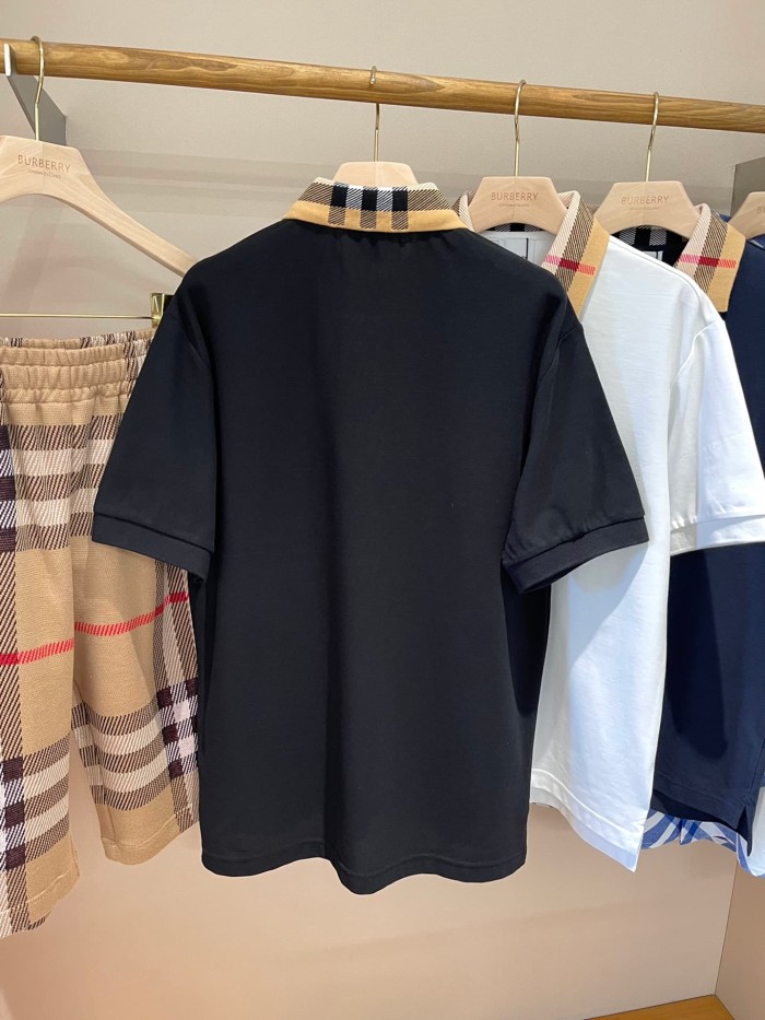 1:1 quality version Classic Check Collar Polo Tee 4 colors 29069301
