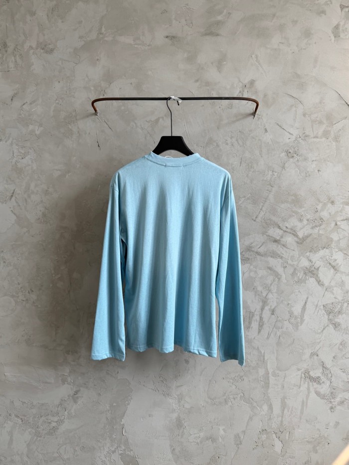 1:1 quality version Stockholm 1996 Print Washed Long Sleeve T-shirt 5 colors 29069248