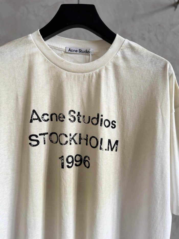 1:1 quality version Stockholm 1996 Print Washed Tee 5 colors 29069247