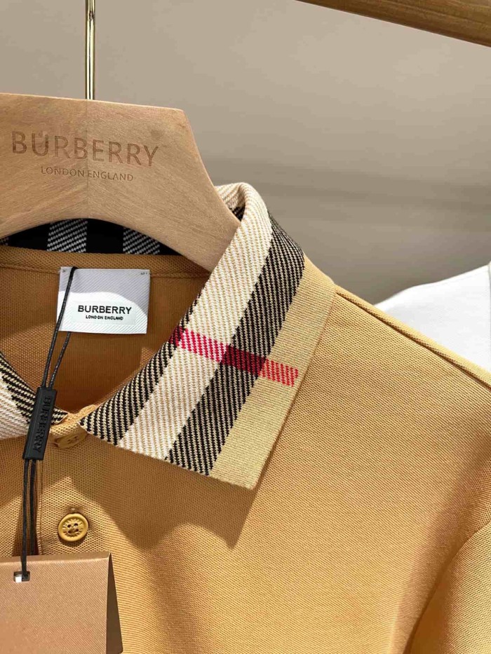 1:1 quality version Classic Check Collar Polo Tee 4 colors 29069301