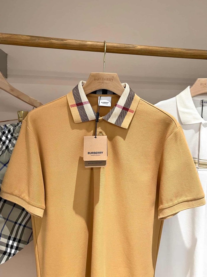 1:1 quality version Classic Check Collar Polo Tee 4 colors 29069301
