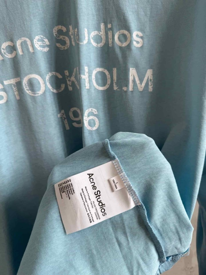 1:1 quality version Stockholm 1996 Print Washed Long Sleeve T-shirt 5 colors 29069248