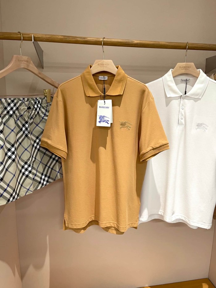 1:1 quality version Check Placket Embroidered Polo Tee 8 colors 29069300