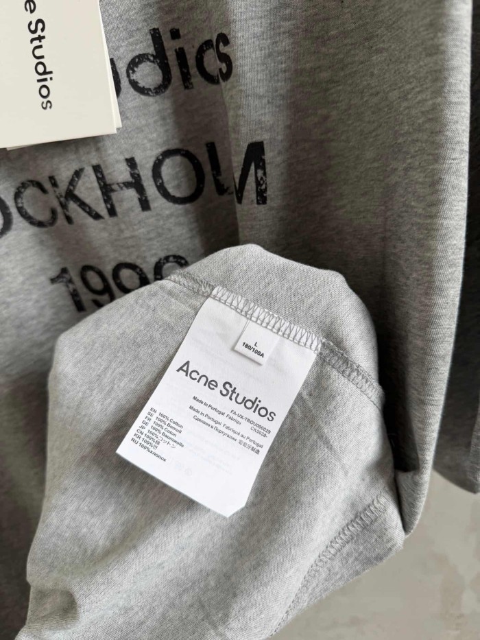 1:1 quality version Stockholm 1996 Print Washed Tee 5 colors 29069247