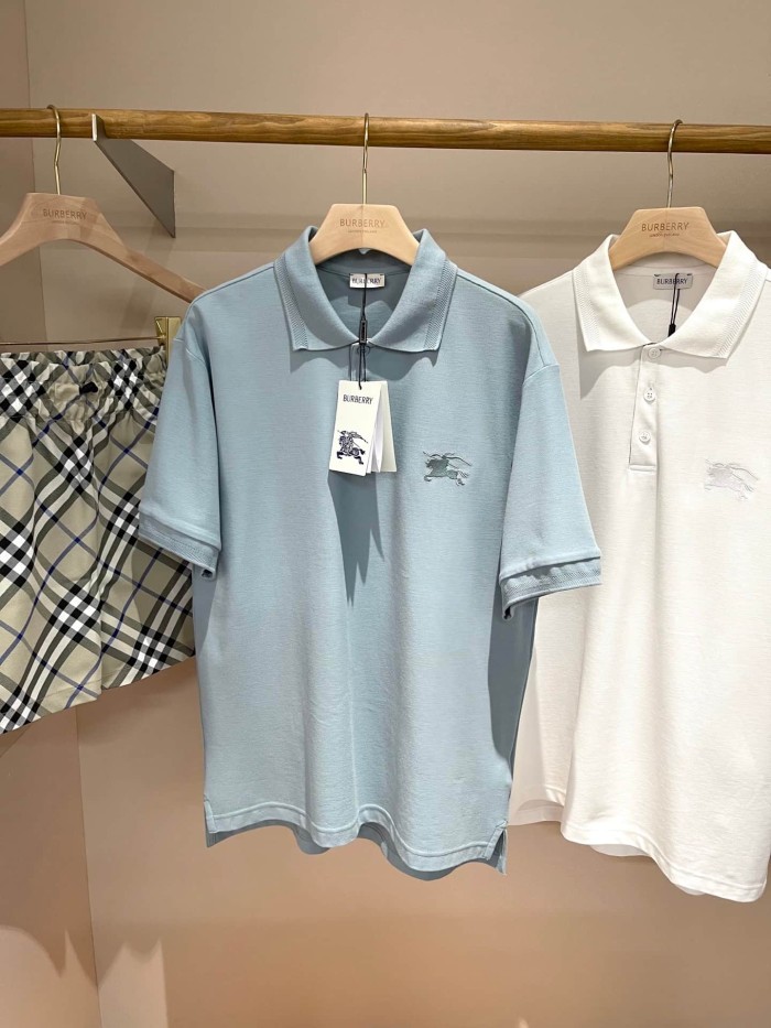 1:1 quality version Check Placket Embroidered Polo Tee 8 colors 29069300