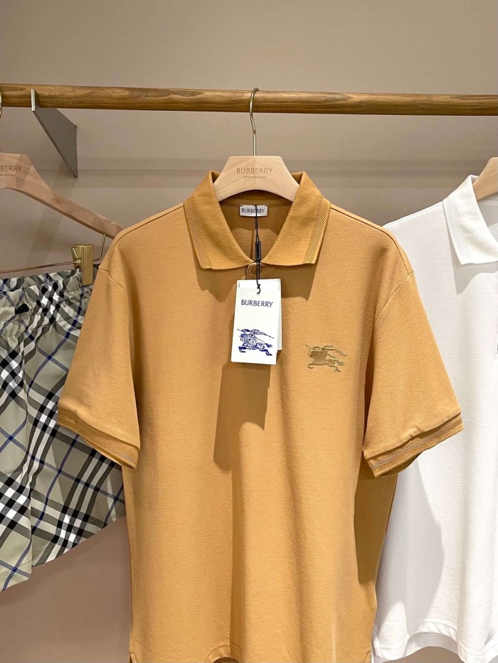 1:1 quality version Check Placket Embroidered Polo Tee 8 colors 29069300