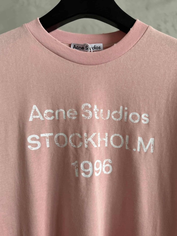 1:1 quality version Stockholm 1996 Print Washed Long Sleeve T-shirt 5 colors 29069248