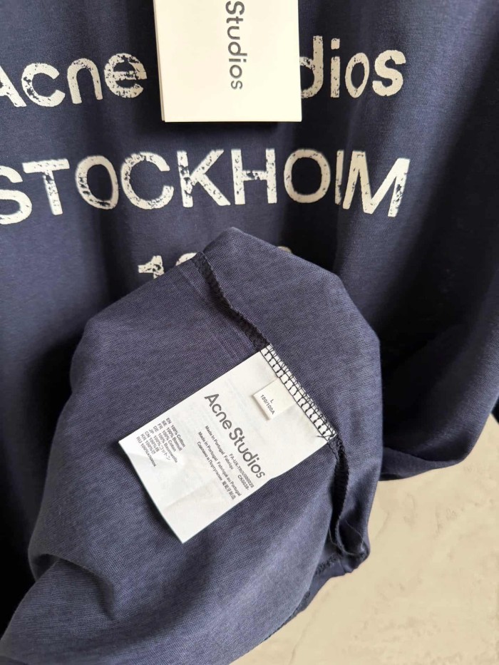 1:1 quality version Stockholm 1996 Print Washed Tee 5 colors 29069247