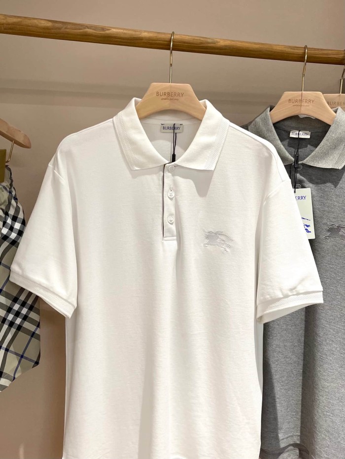 1:1 quality version Check Placket Embroidered Polo Tee 8 colors 29069300